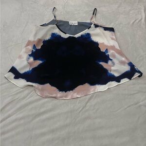 Olive & Oak Black and White Camisole Crop Top